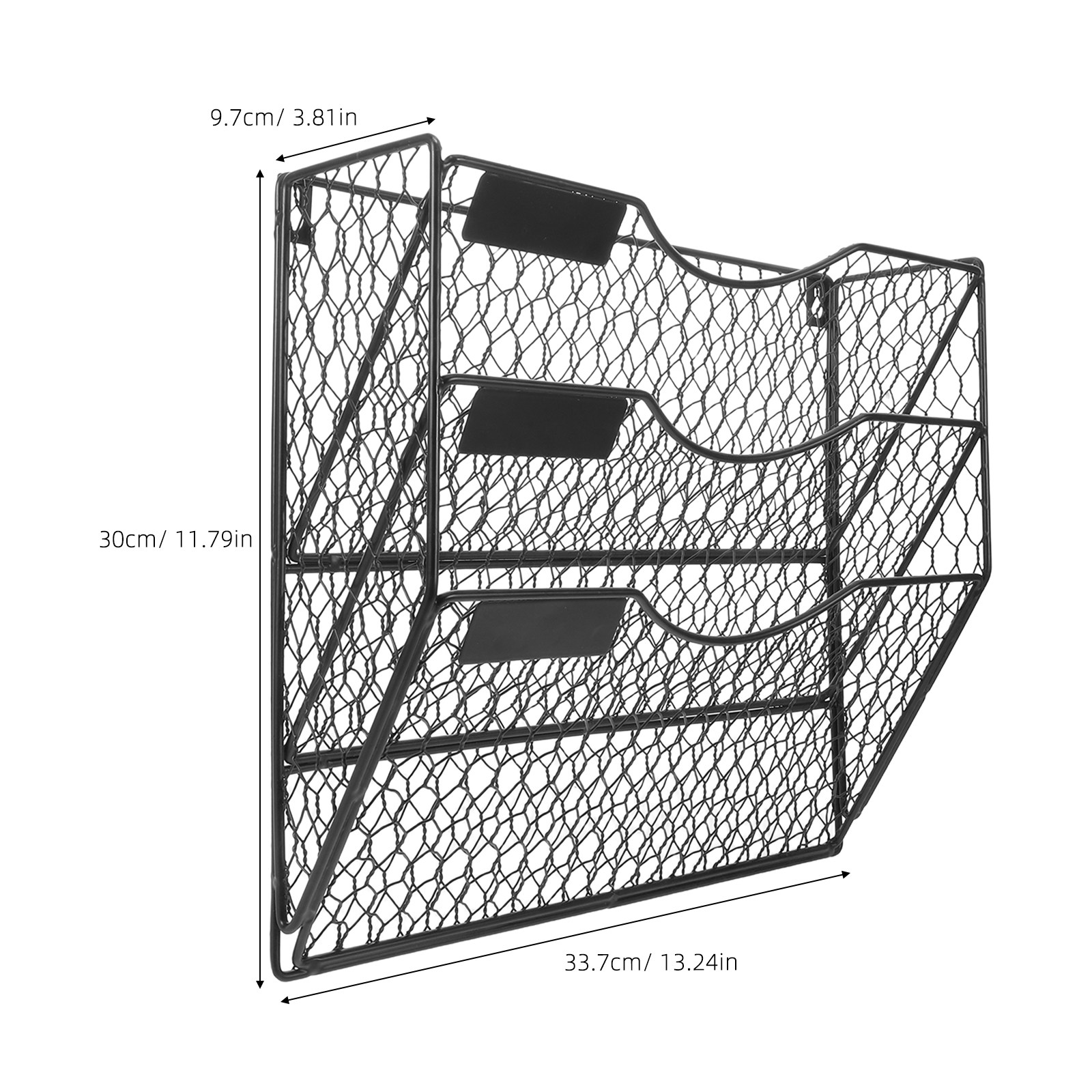 3단 벽걸이형 파일 정리대, 메시 소재의 우편물 분류함 - Magazine Holder Rack 리뷰 및 가격