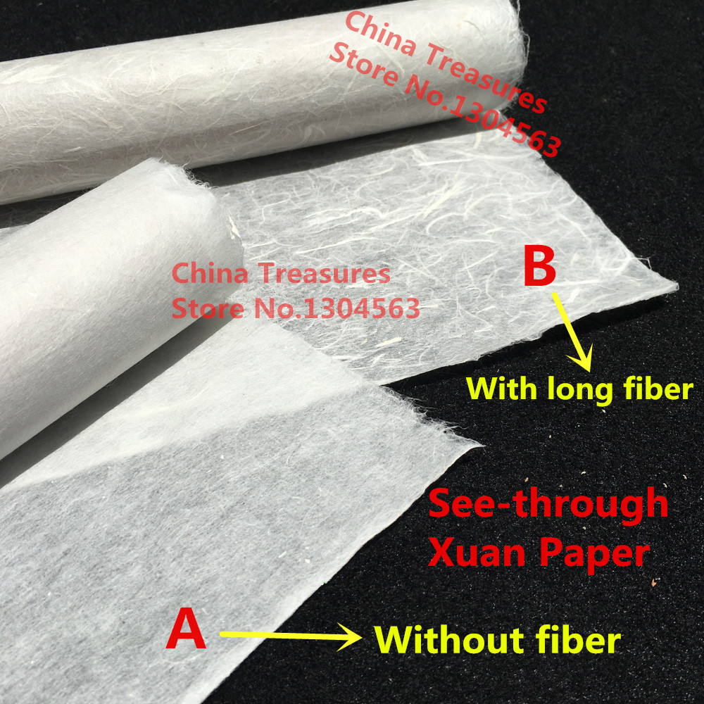 10 장 시스루 중국어 Qingshui 쌀 종이 서예  - Ink Blotter Paper 리뷰 및 가격