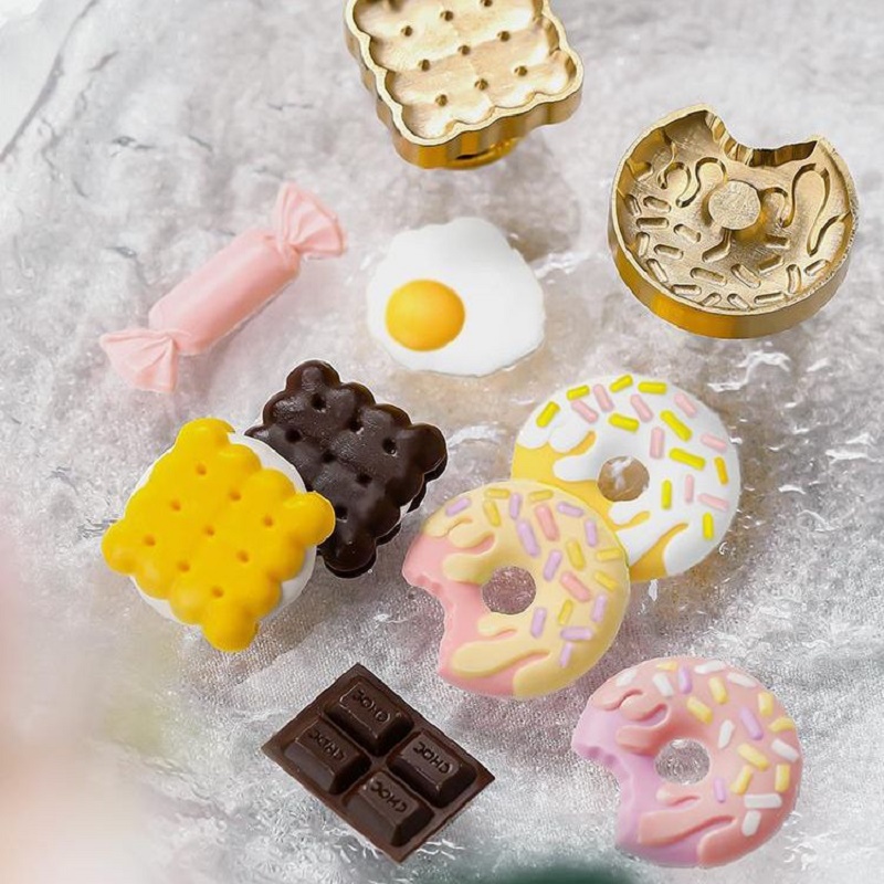 왁스 인감 스탬프 Kawaii 스탬프 왁스 스탬프 왁스 - Wax Seal Stamp Set 리뷰 및 가격
