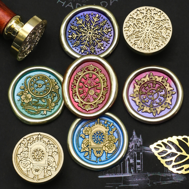 레트로 시계 왁스 스탬프 곰 토끼 왁스 인감 스탬프 머 - Wax Seal Stamp Set 리뷰 및 가격